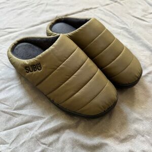 SUBU Slippers Mountain Khaki Size 00 (US 3.5-4.5)
